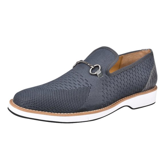Jack Leather Textile Casual Loafers